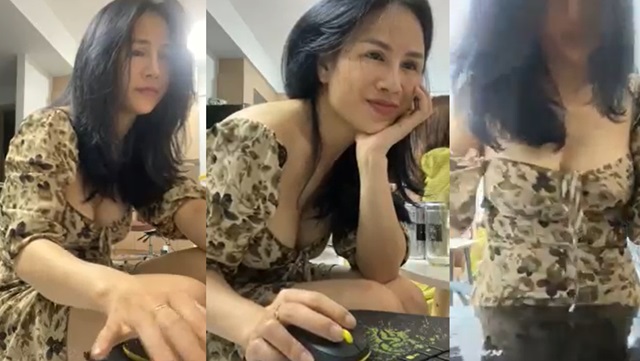 Chị gái khẩu dâm show hàng múp rụp trên live